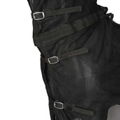 HB Couverture Anti-Mouches pour Hommes avec Couvre-cou Noir