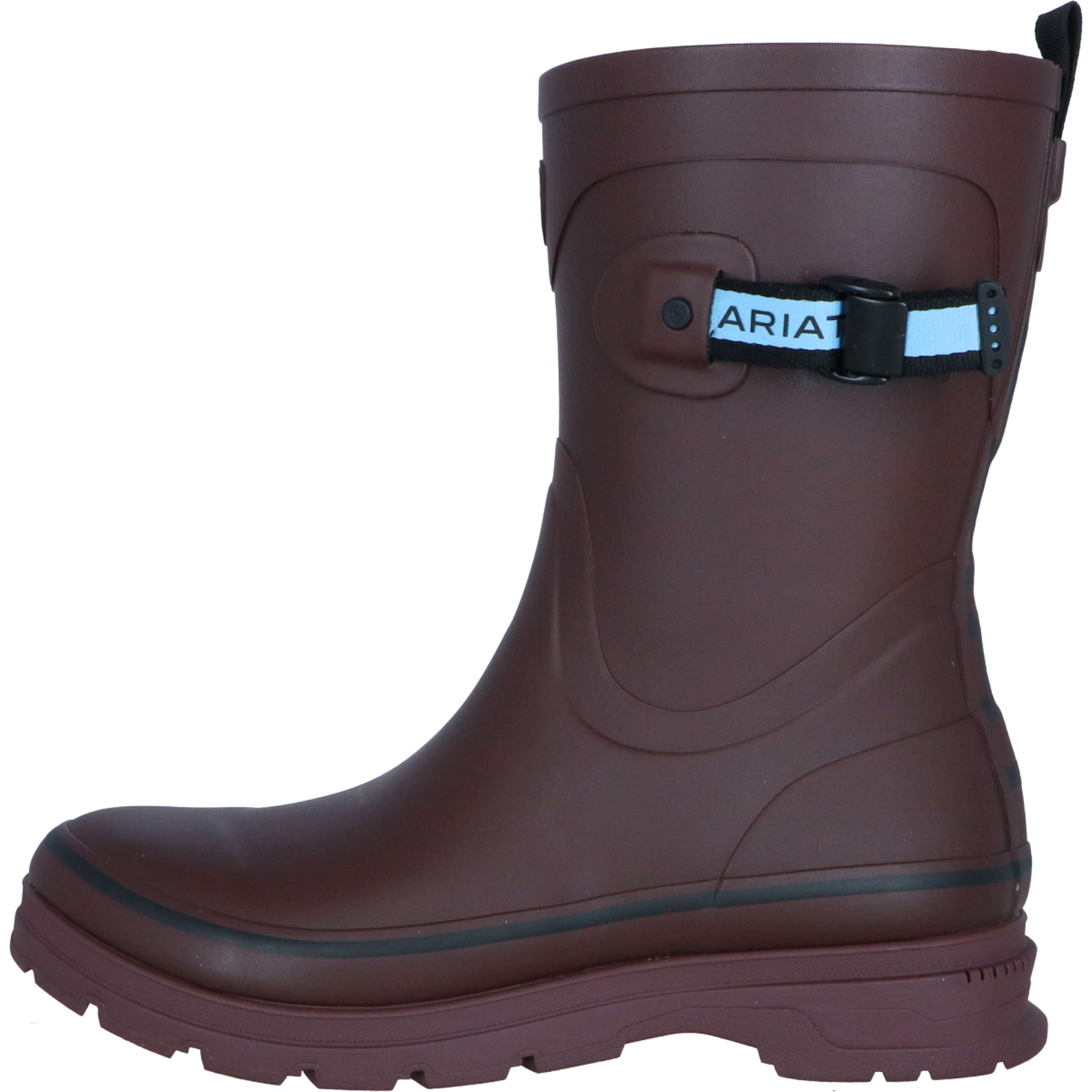 Ariat Bottes d'Extérieur Kelmarsh Rubber Mid Femme Maroon Red Ariat Bottes d'Extérieur Kelmarsh Rubber Mid Femme Maroon Red