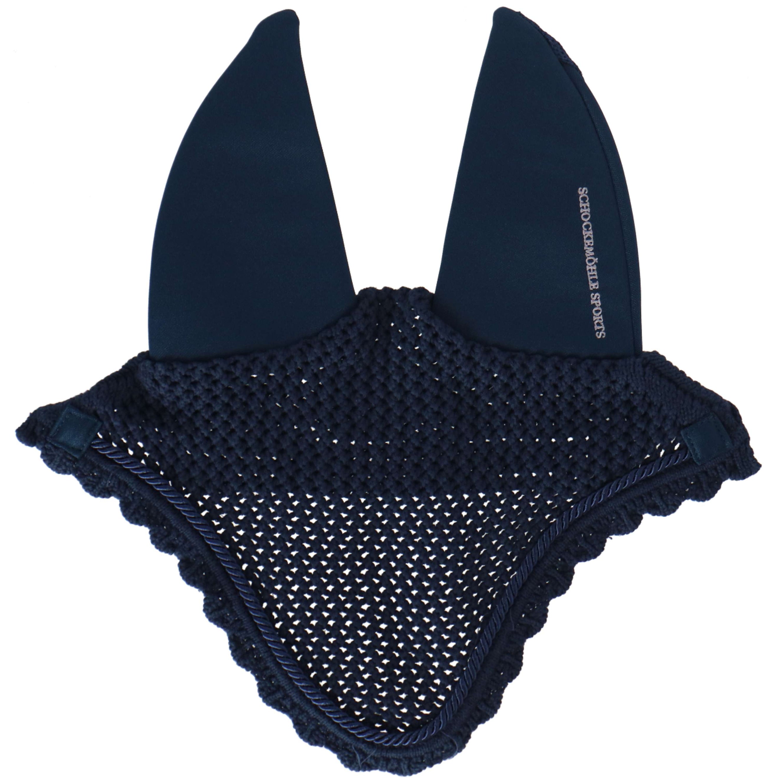 Schockemöhle Bonnet Anti-Mouches Air Silent Marin Schockemöhle Bonnet Anti-Mouches Air Silent Marin