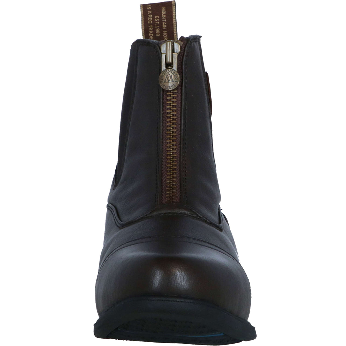 Mountain Horse Jodhpurs Veganza Zip Paddock Marron