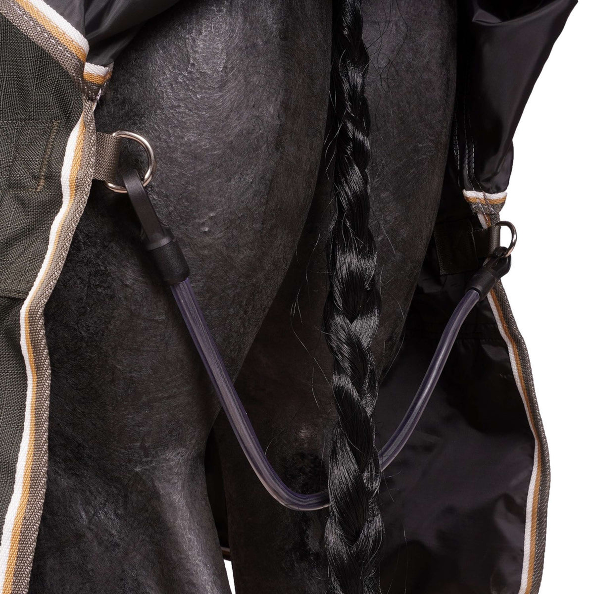 Highlander Plus by Shires Couverture Imperméable Turnout 50g Vert