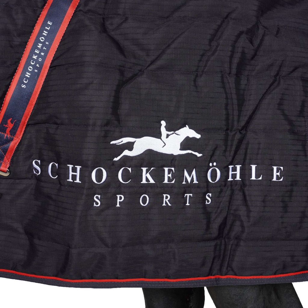 Schockemöhle Couverture d'Hiver New Alltime 400g Marin foncé