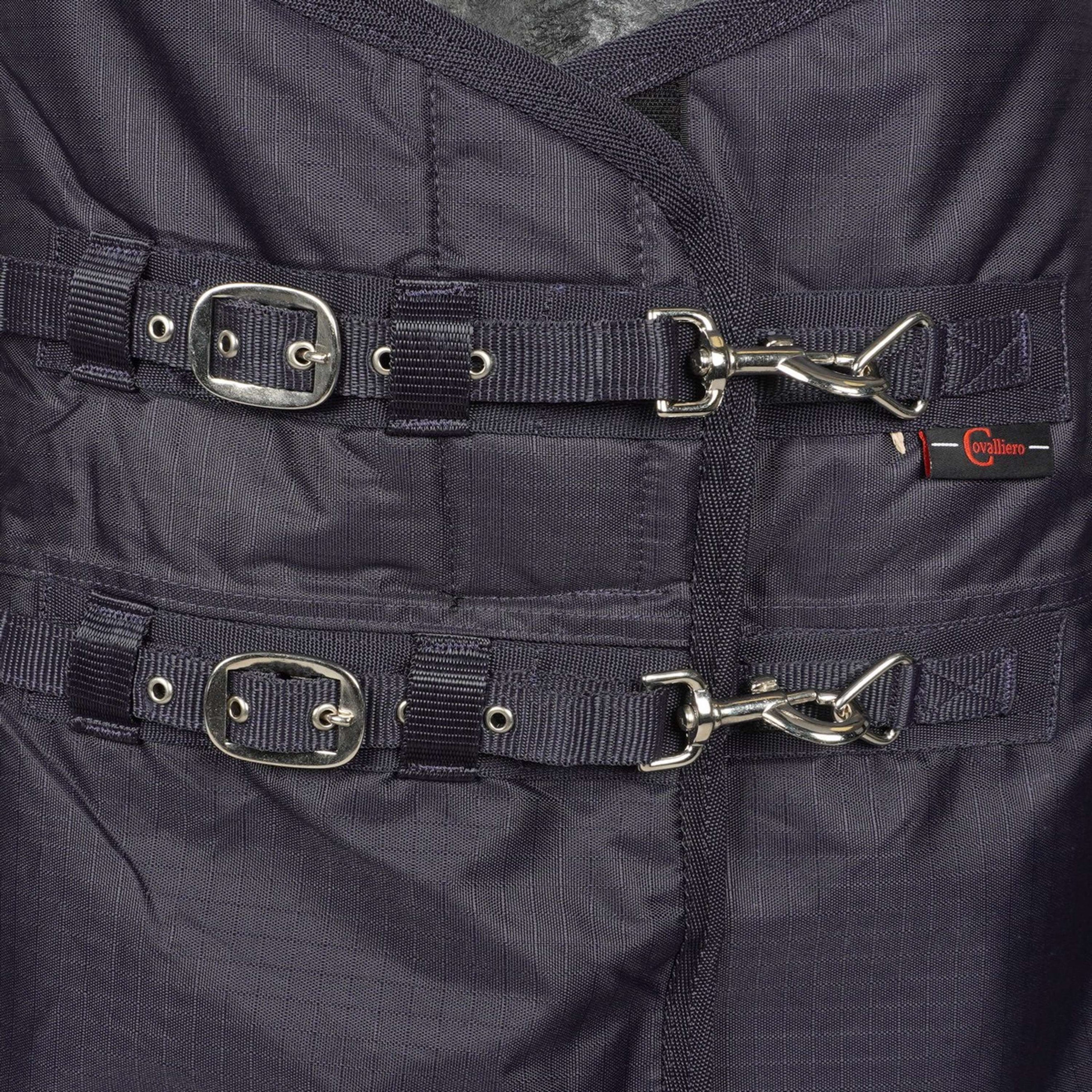 RugBe by Covalliero Couverture d'Hiver IceProtect 200g Marin foncé