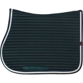 EQUITHÈME Tapis de Selle Spring de Saut Vert Foncé