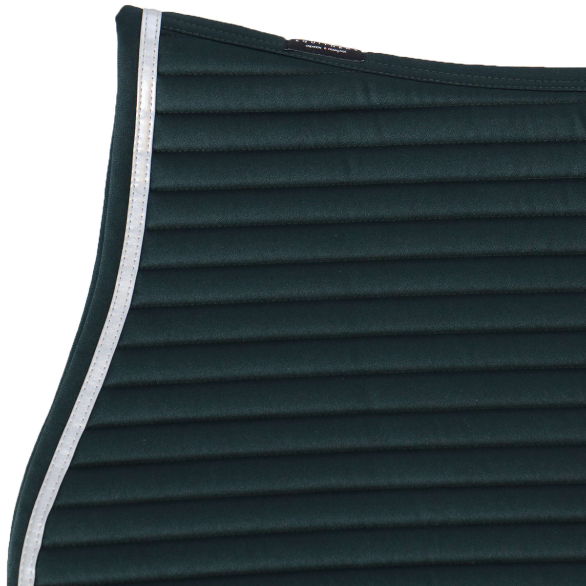 EQUITHÈME Tapis de Selle Spring de Saut Vert Foncé