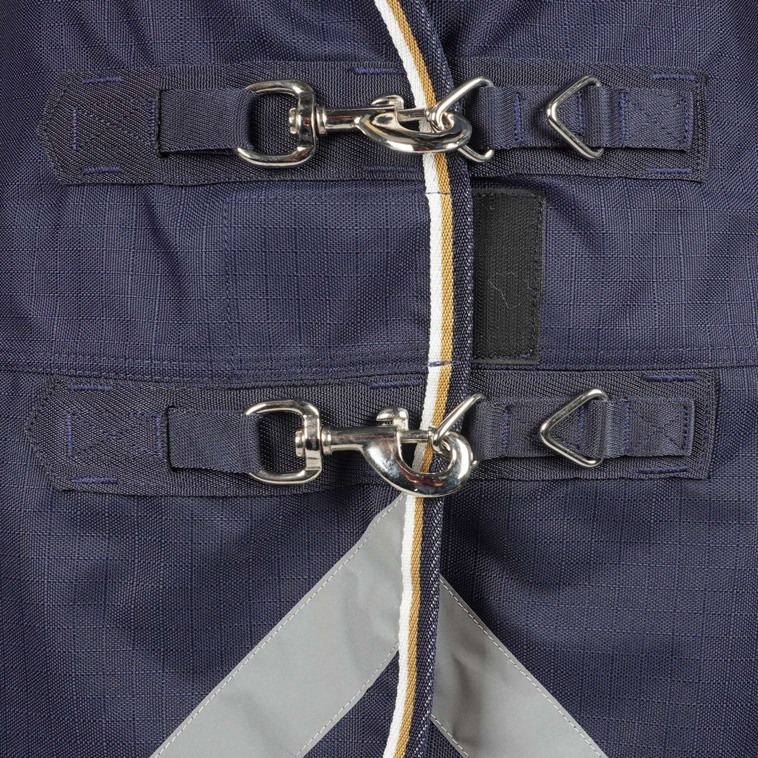 Highlander Plus by Shires Couverture Imperméable Lite 0g Combo Marin