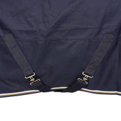 Highlander Plus by Shires Couverture Imperméable Lite 0g Combo Marin