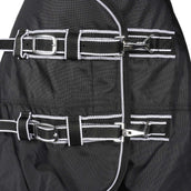 HKM Couverture d'Extérieur Premium 1680D 100g avec Teddy Doublure Noir