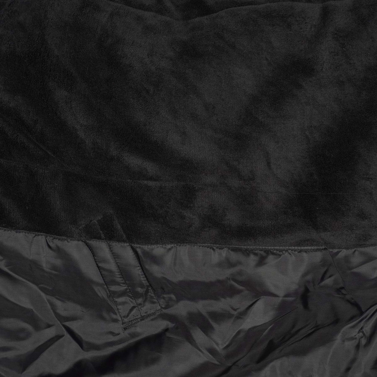 HKM Couverture d'Extérieur Premium 1680D 100g avec Teddy Doublure Noir