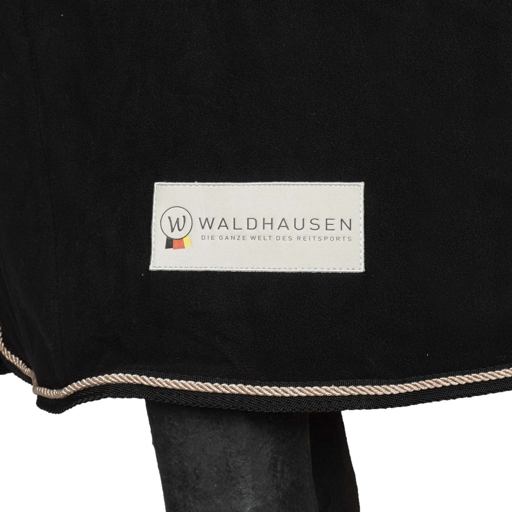 Waldhausen Couverture Polaire Modern Noir/Or Rose