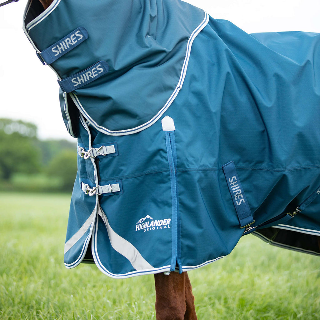 Shires Couverture Imperméable Original 50 Turnout avec Couvre-cou