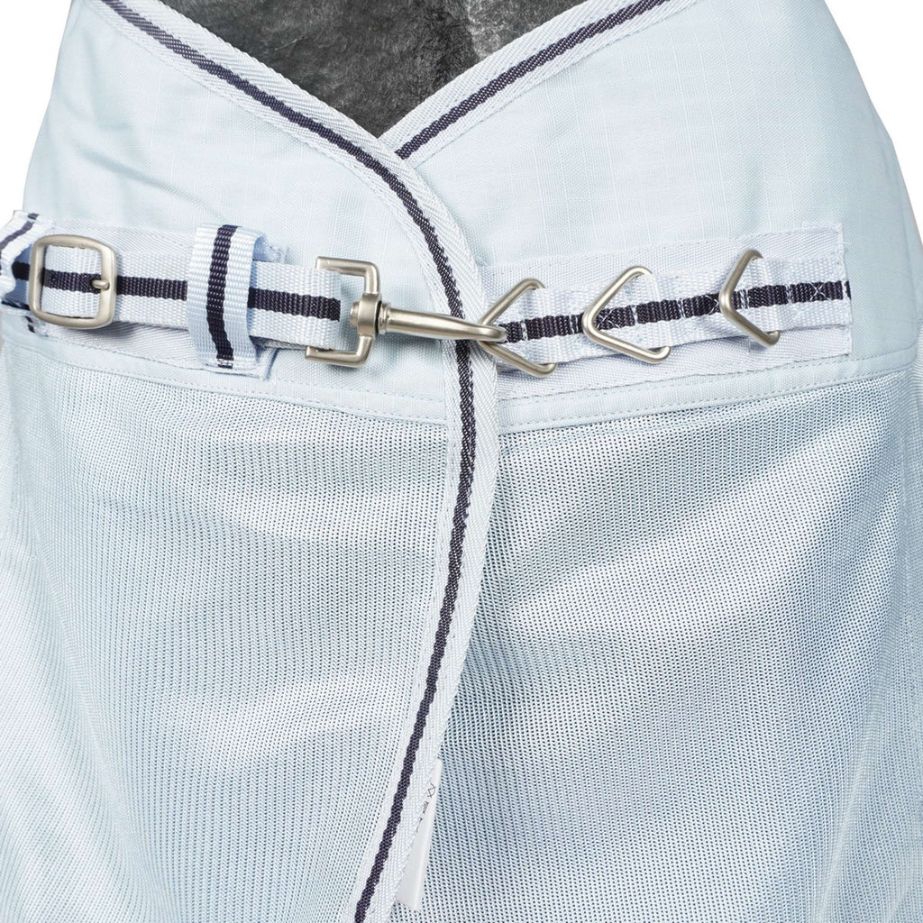 Waldhausen Couverture Anti-Mouches Protect Etanche Bleu clair/Bleu nuit