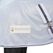 Waldhausen Couverture Anti-Mouches Protect Etanche Bleu clair/Bleu nuit