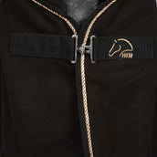 HKM Couvertures Anti-Transpiration Rosegold Glamour Noir/Or rose