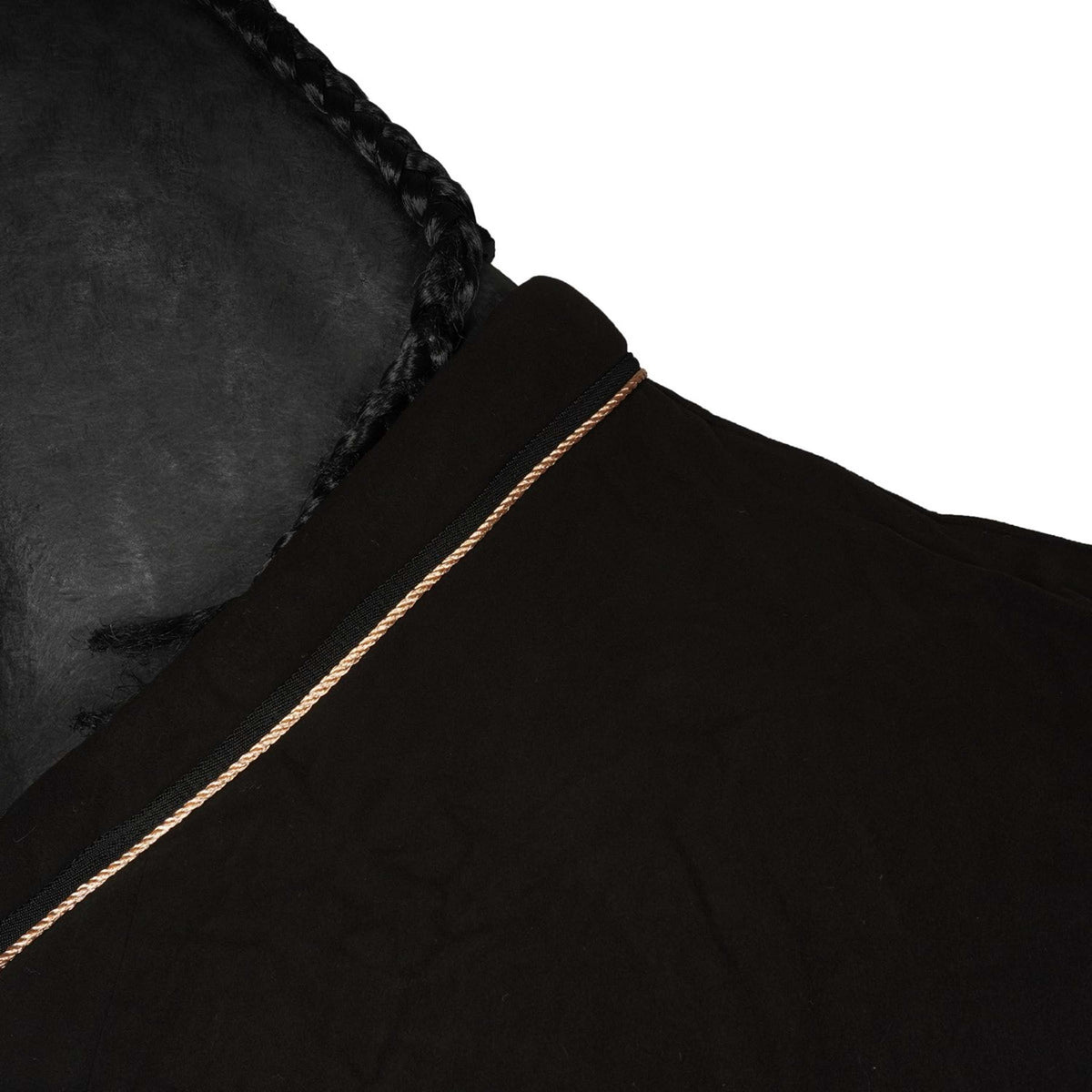 HKM Couvertures Anti-Transpiration Rosegold Glamour Noir/Or rose