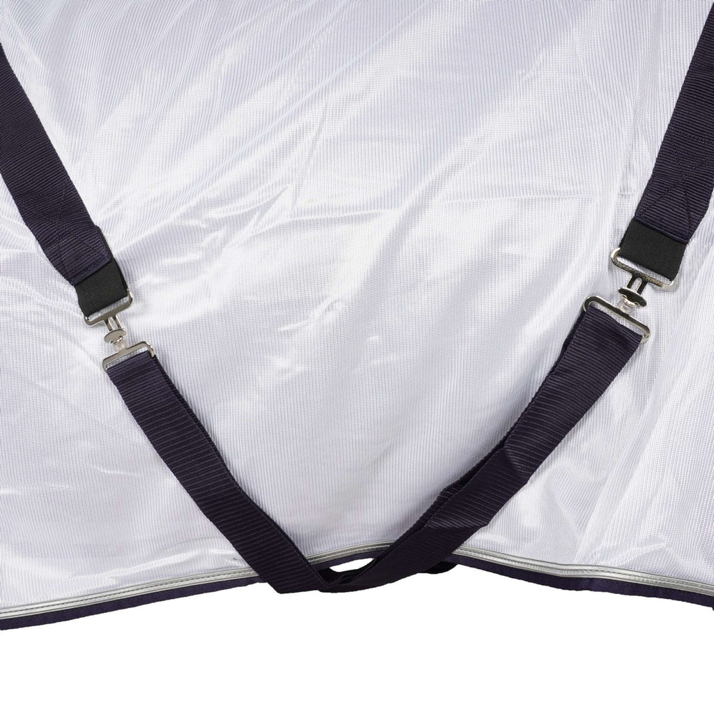 EQUITHÈME Couverture Anti-Mouches Mesh Blanc