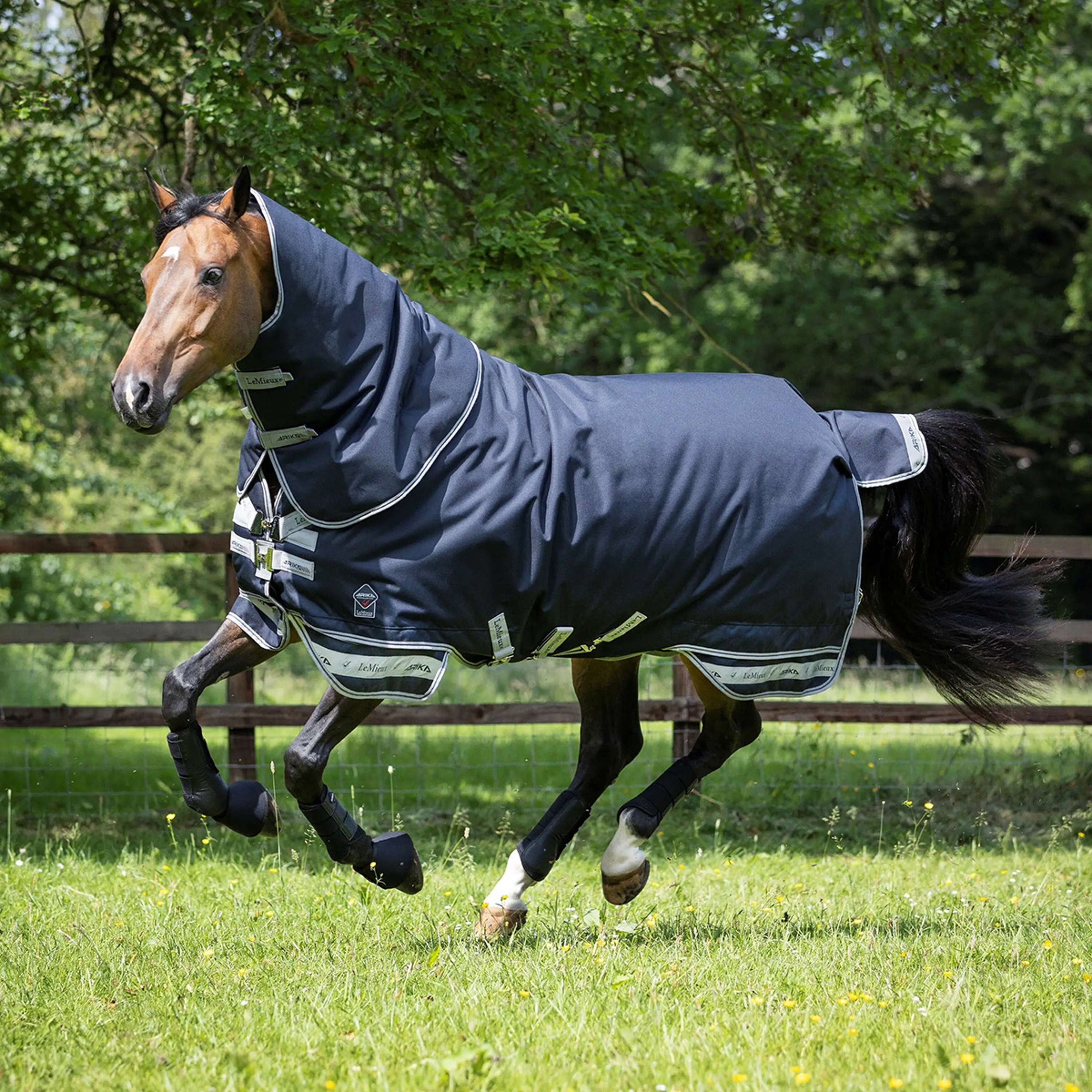 LeMieux Couverture Arika Storm-Tek Turnout 100g Marin