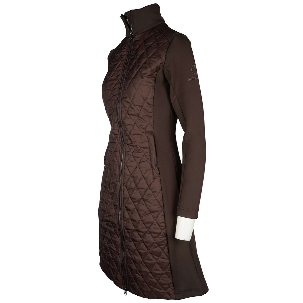 Montar Blouson MoQuinn Quilted Long Marron