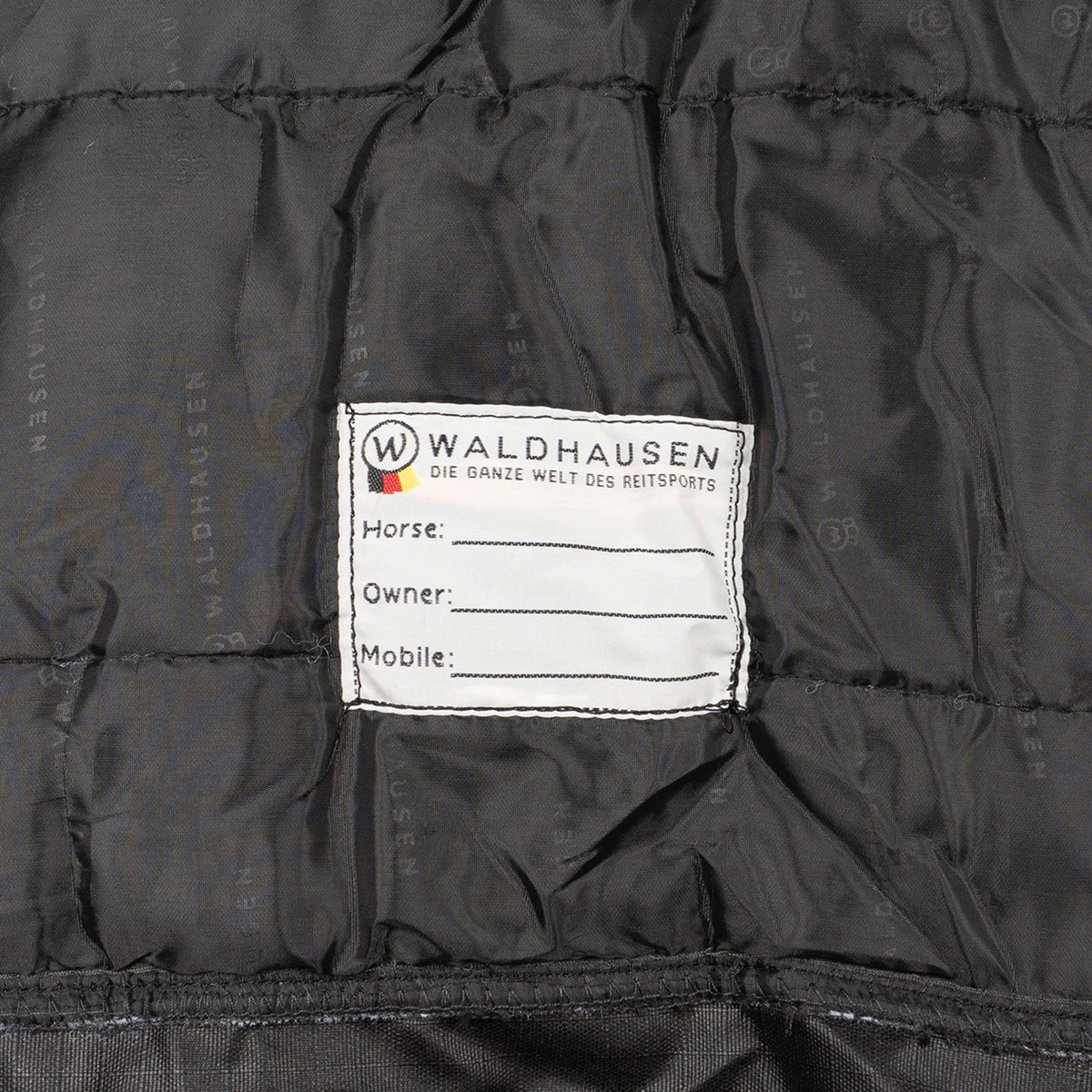 Waldhausen Couverture d'Hiver Nordic 100g Noir