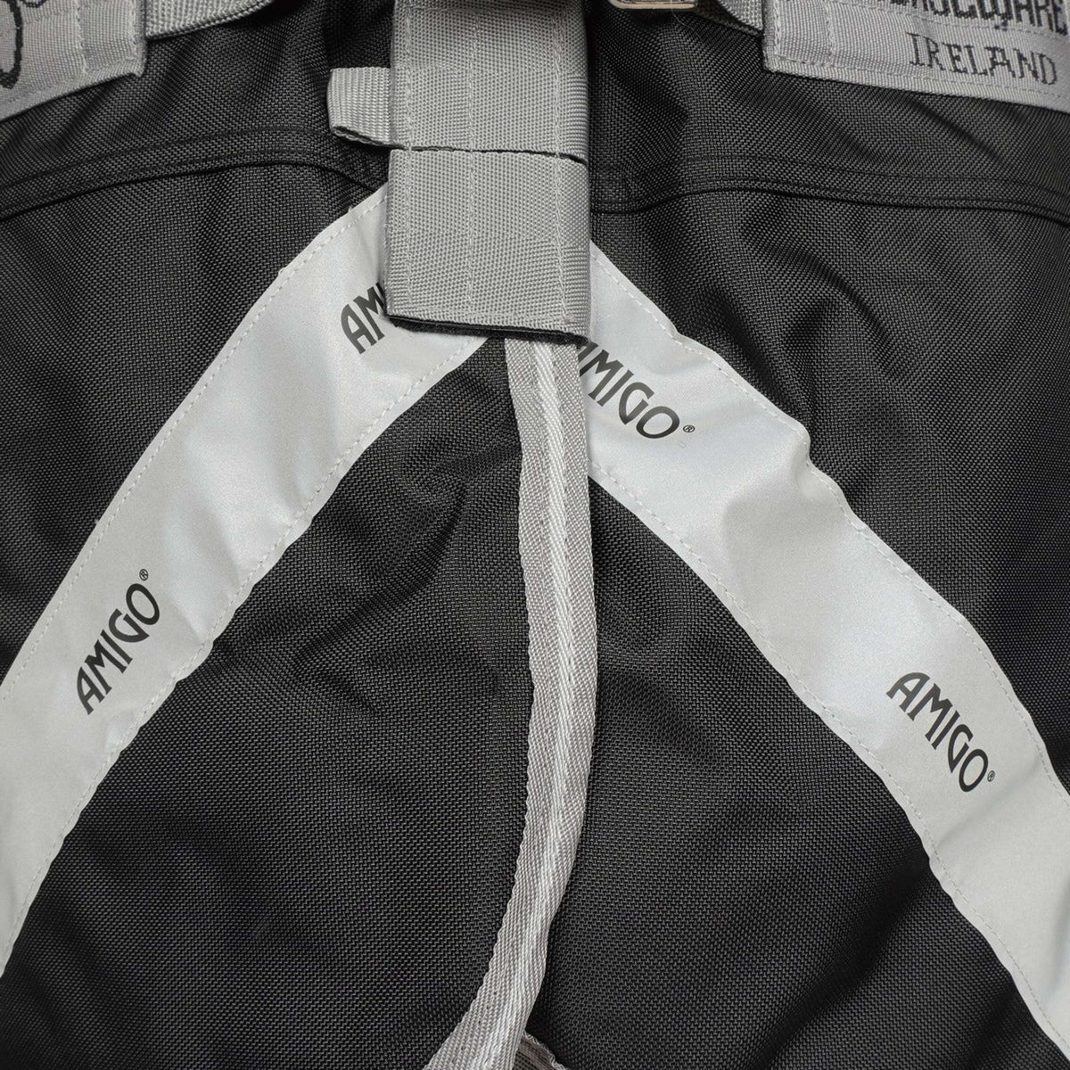 Amigo Couverture Turnout Bravo 100g Black/Titanium Grey