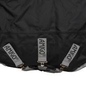 Amigo Couverture Turnout Bravo 100g Black/Titanium Grey
