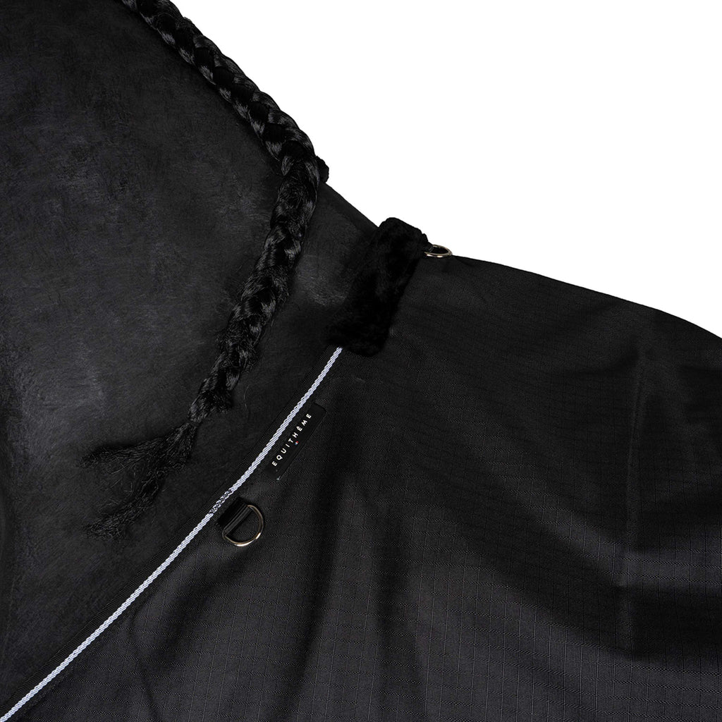 EQUITHÈME Couverture d'Extérieur Tyrex 600D Standard 150g Noir