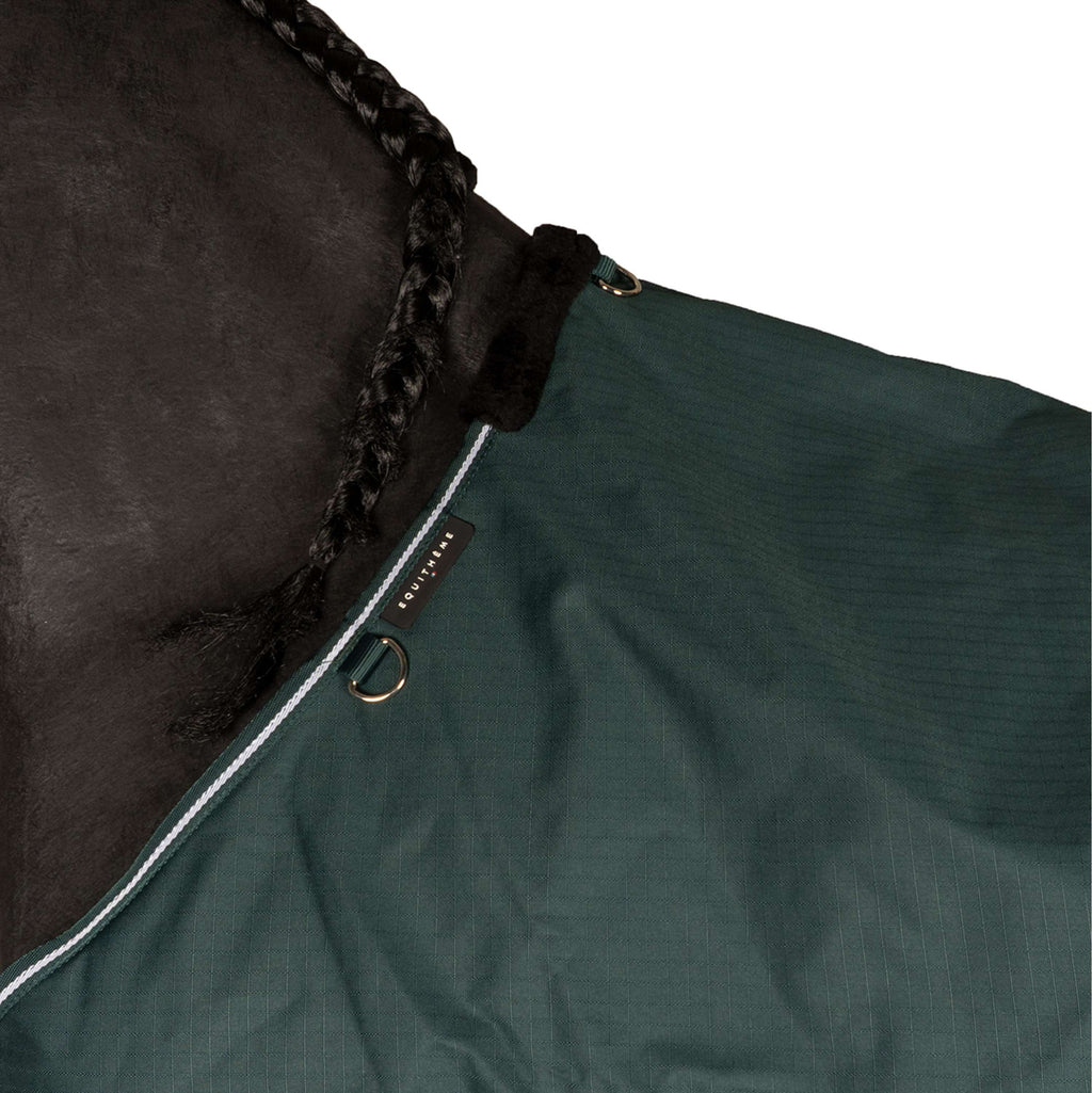 EQUITHÈME Couverture d'Extérieur Tyrex 600D Standard 150g Vert