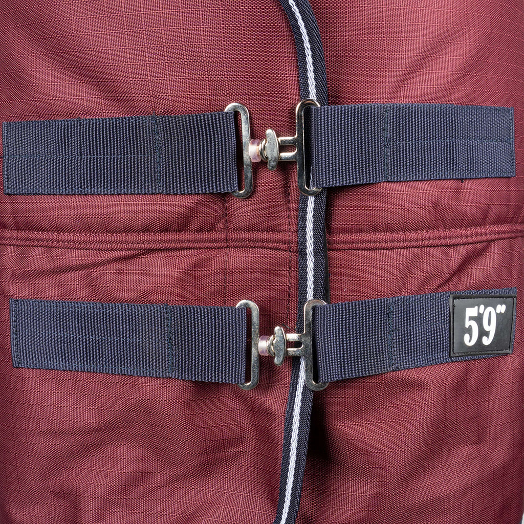EQUITHÈME Couverture d'Extérieur Tyrex 1200D 300g Standard Bordeaux