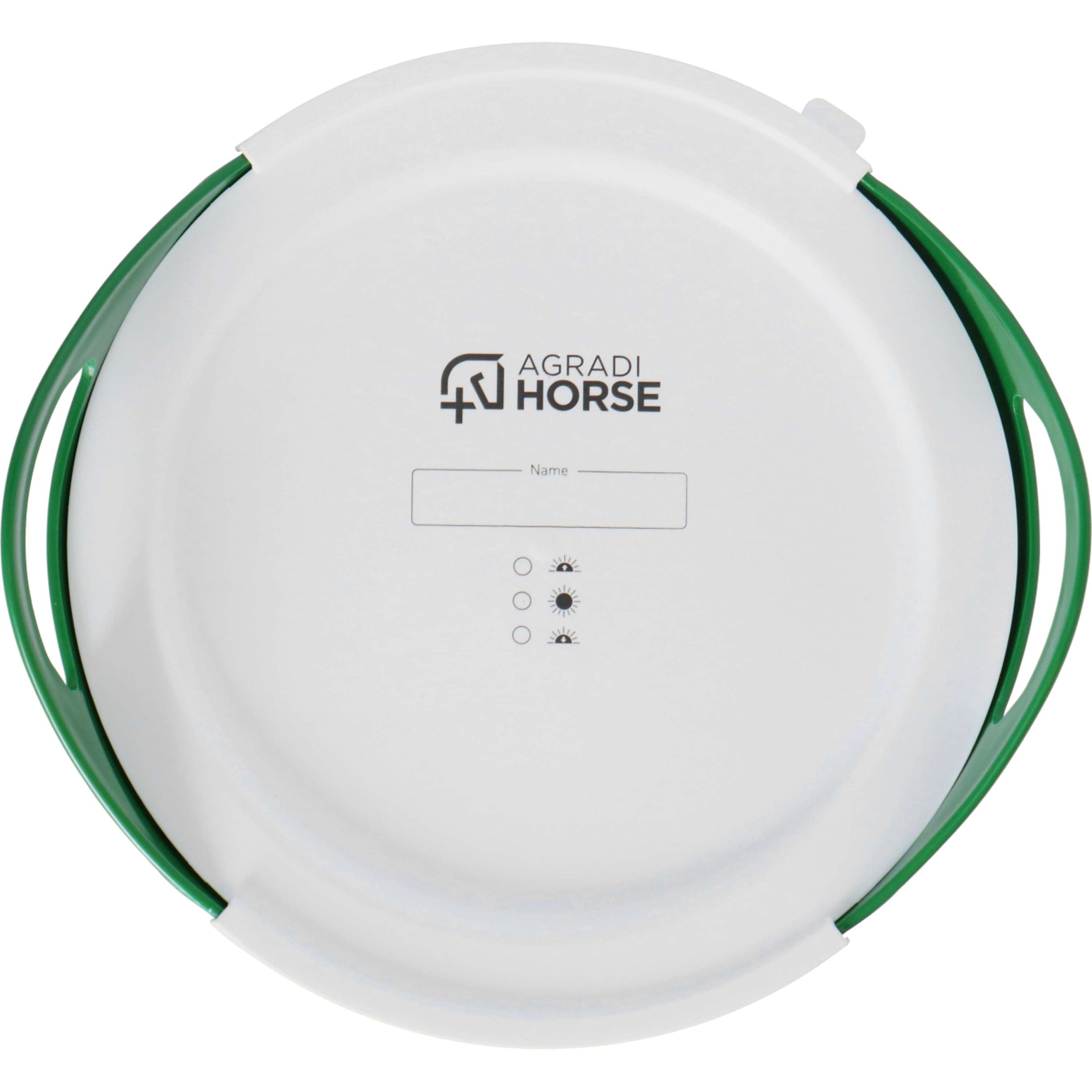 Agradi Horse Couvercle pour seau flexible Blanc Agradi Horse Couvercle pour seau flexible Blanc
