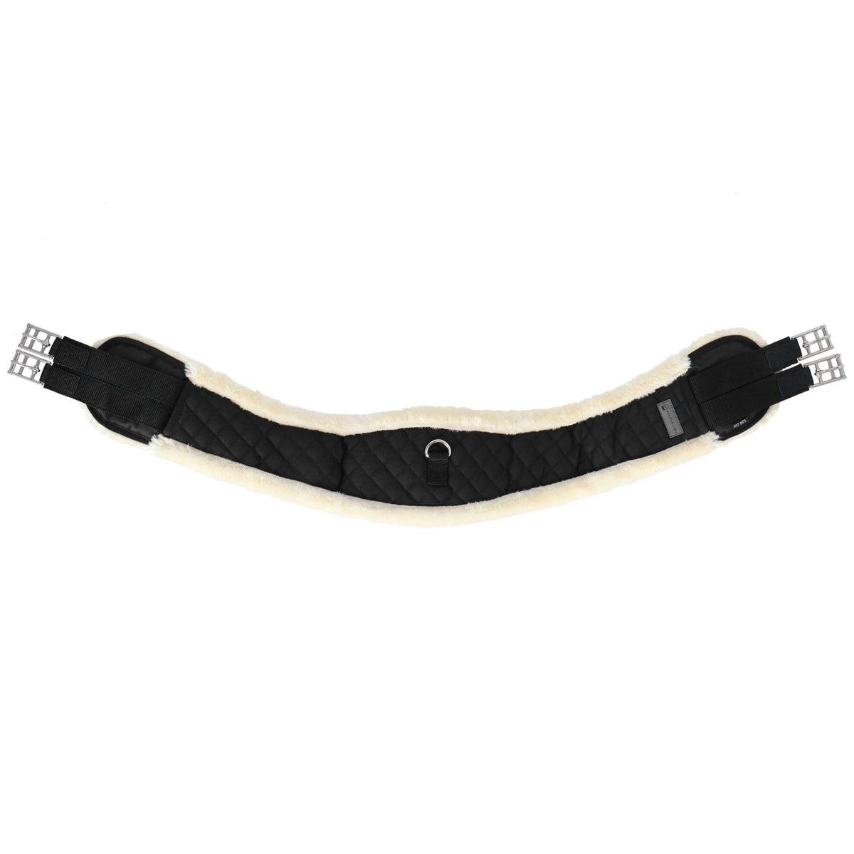 Waldhausen Springsingel Sangle d'Obstacle Half Moon Noir/Naturel
