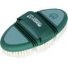 Agradi Horse Brosse Lustrante Flex Poil de Chèvre Fir Green