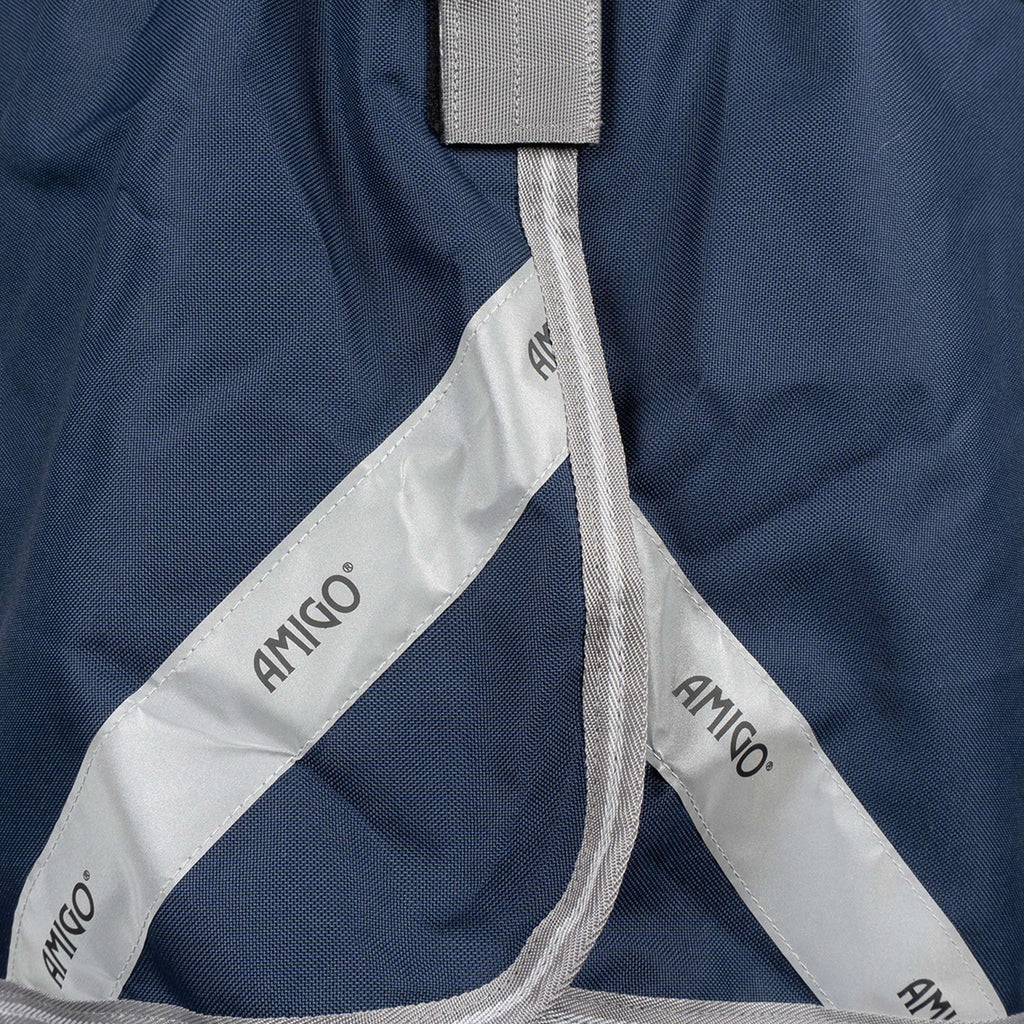 Amigo Chemise Turnout 1200D Integrated 0g Marine/Gris Titane/Argent