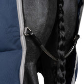 Amigo Turnout Rug Integrated 1200D 150g Navy/Titanium Grey/Silver