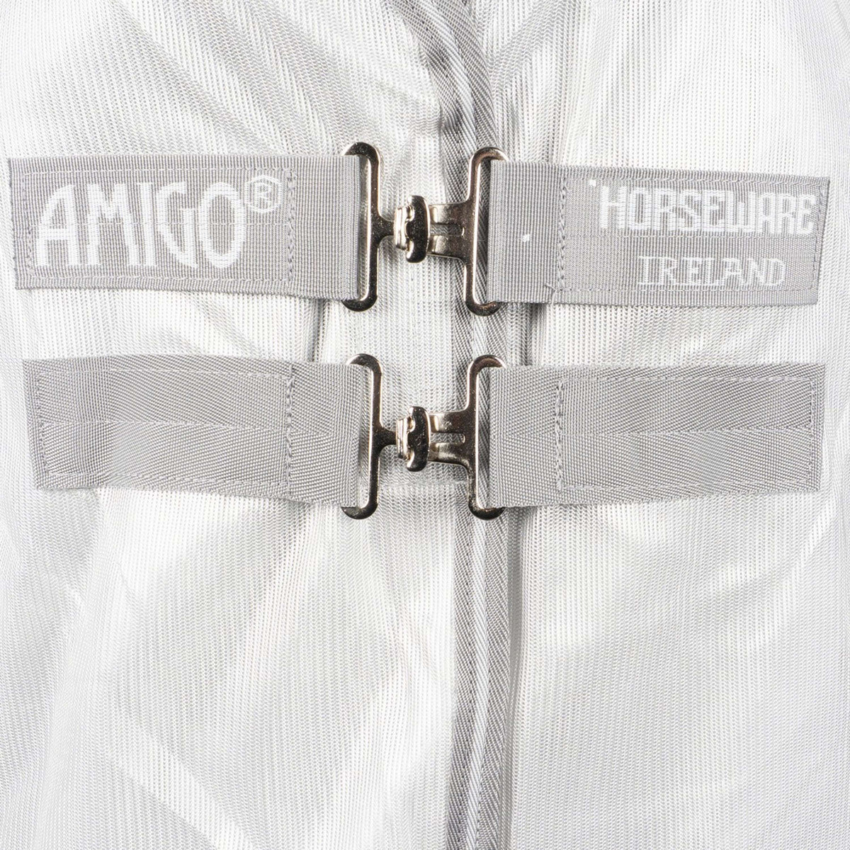 Amigo Couverture Anti-Mouches Integrated Argent/Gris Titane/Argent