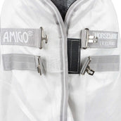 Amigo Couverture Anti-Mouches Integrated Argent/Gris Titane/Argent