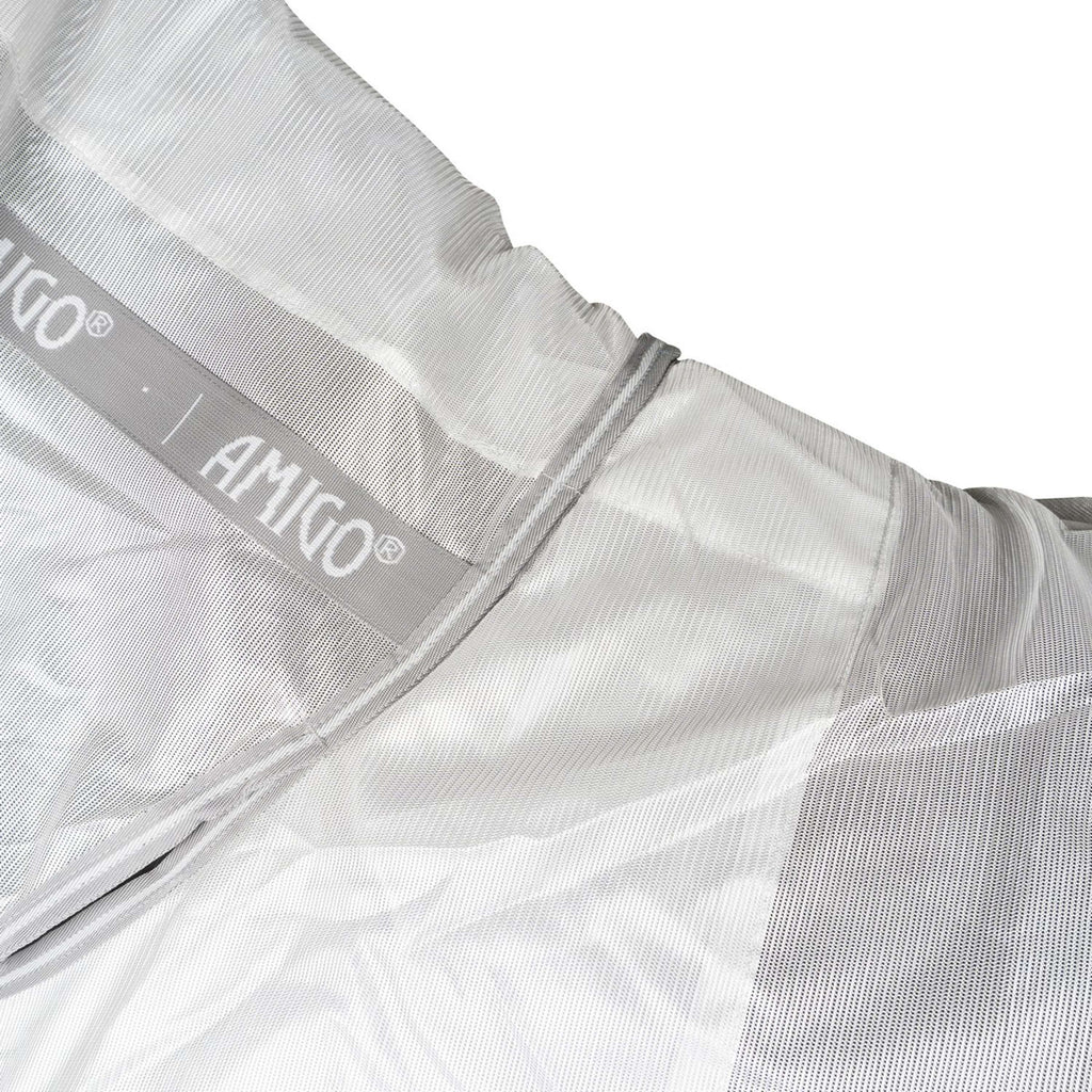 Amigo Couverture Anti-Mouches Integrated Argent/Gris Titane/Argent