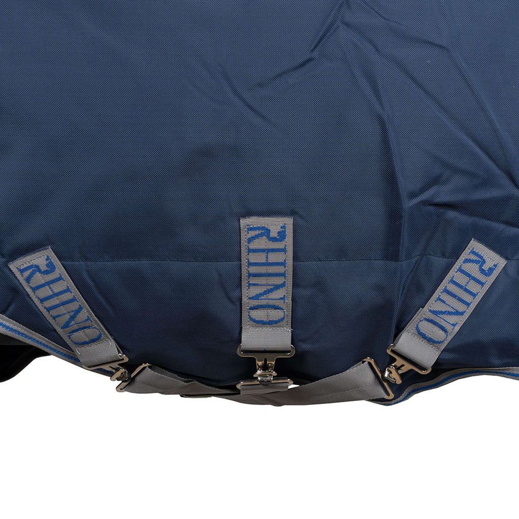 Rhino Chemise Turnout 100g Bleu marine/Gris titane/Bleu classique