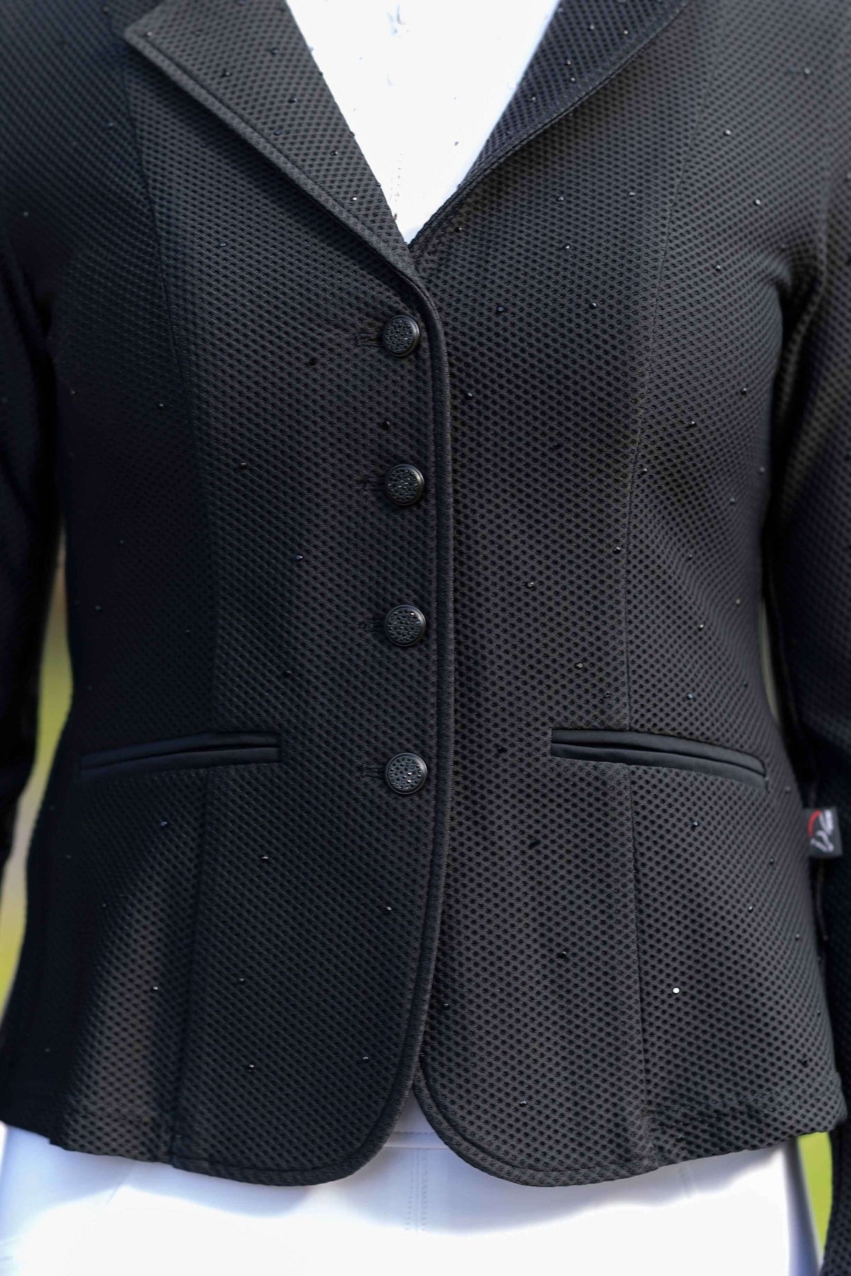 HKM Petite Veste de Concours Crystal Noir