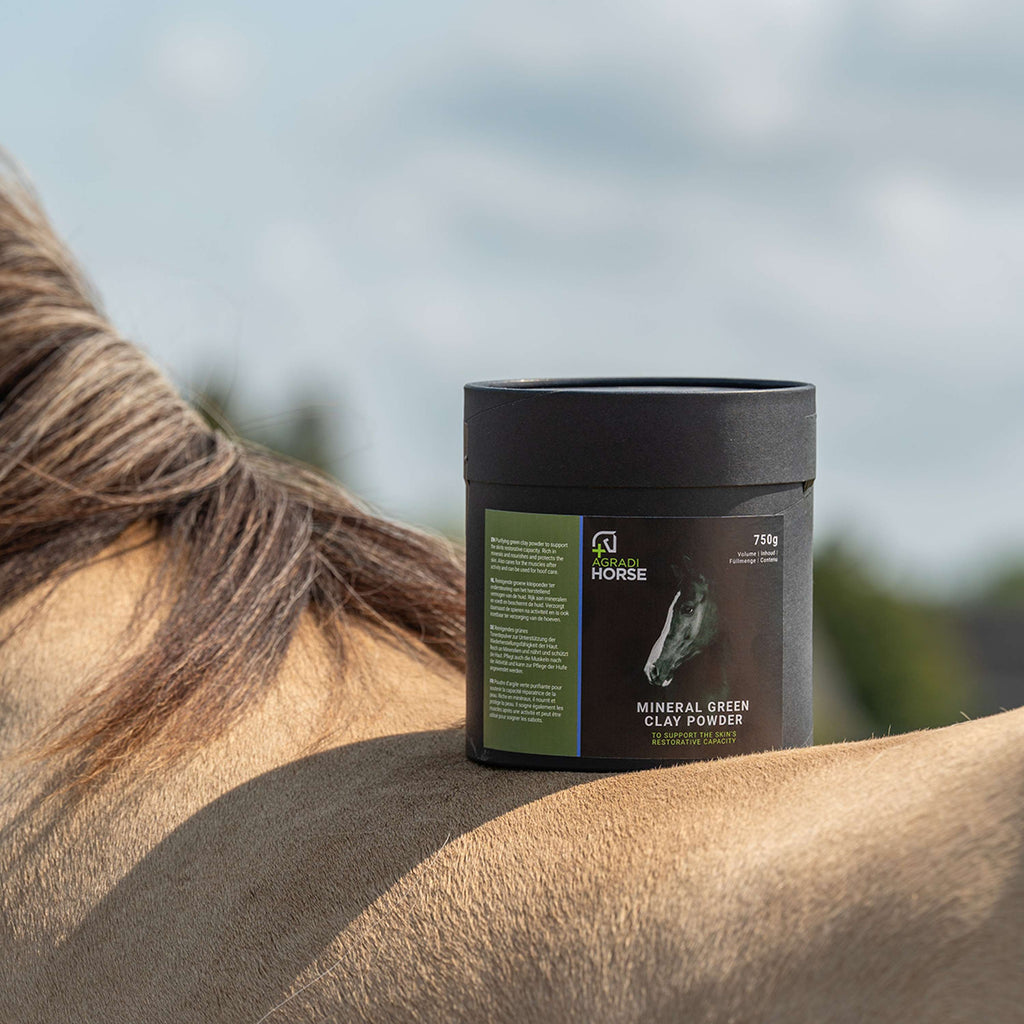 Agradi Horse Argile Verte en Poudre
