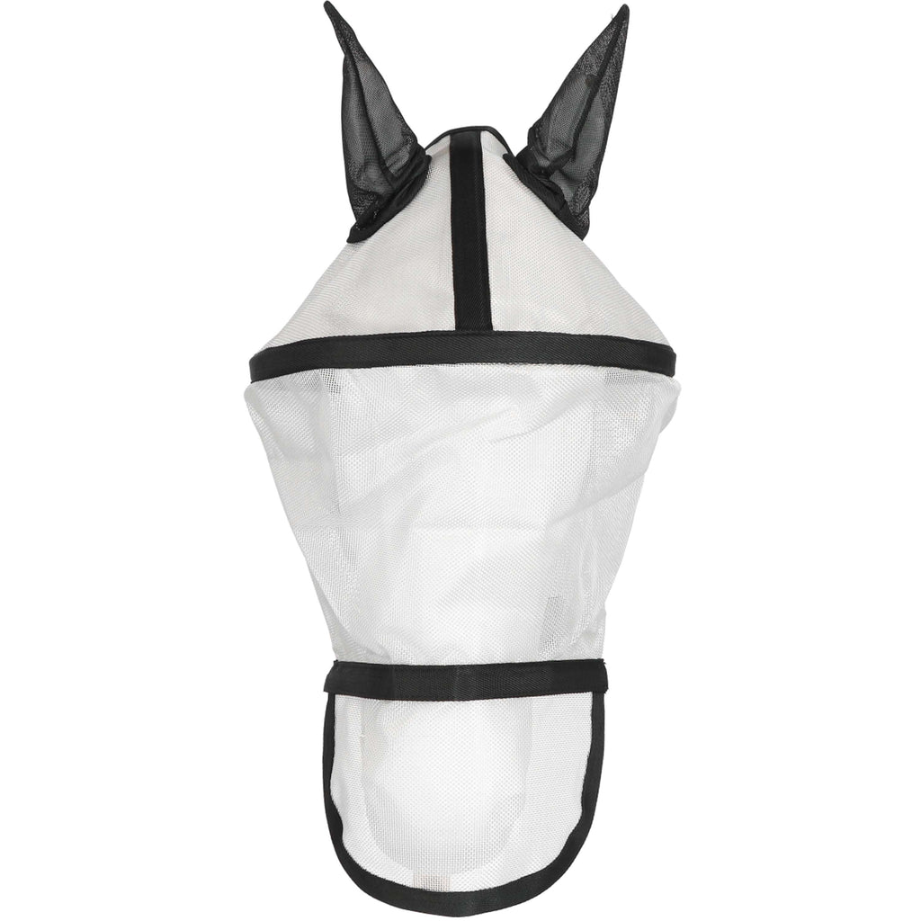 EQUITHÈME Masque Anti-Mouches Protec avec Protection UV Argent
