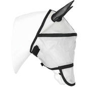 EQUITHÈME Masque Anti-Mouches Protec avec Protection UV Argent