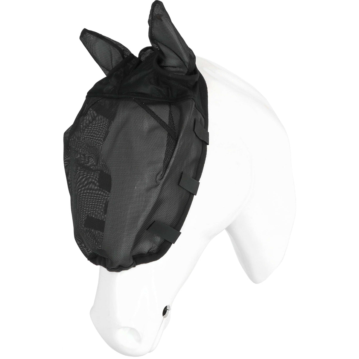 EQUITHÈME Licol Anti-Mouches avec Protection UV Noir
