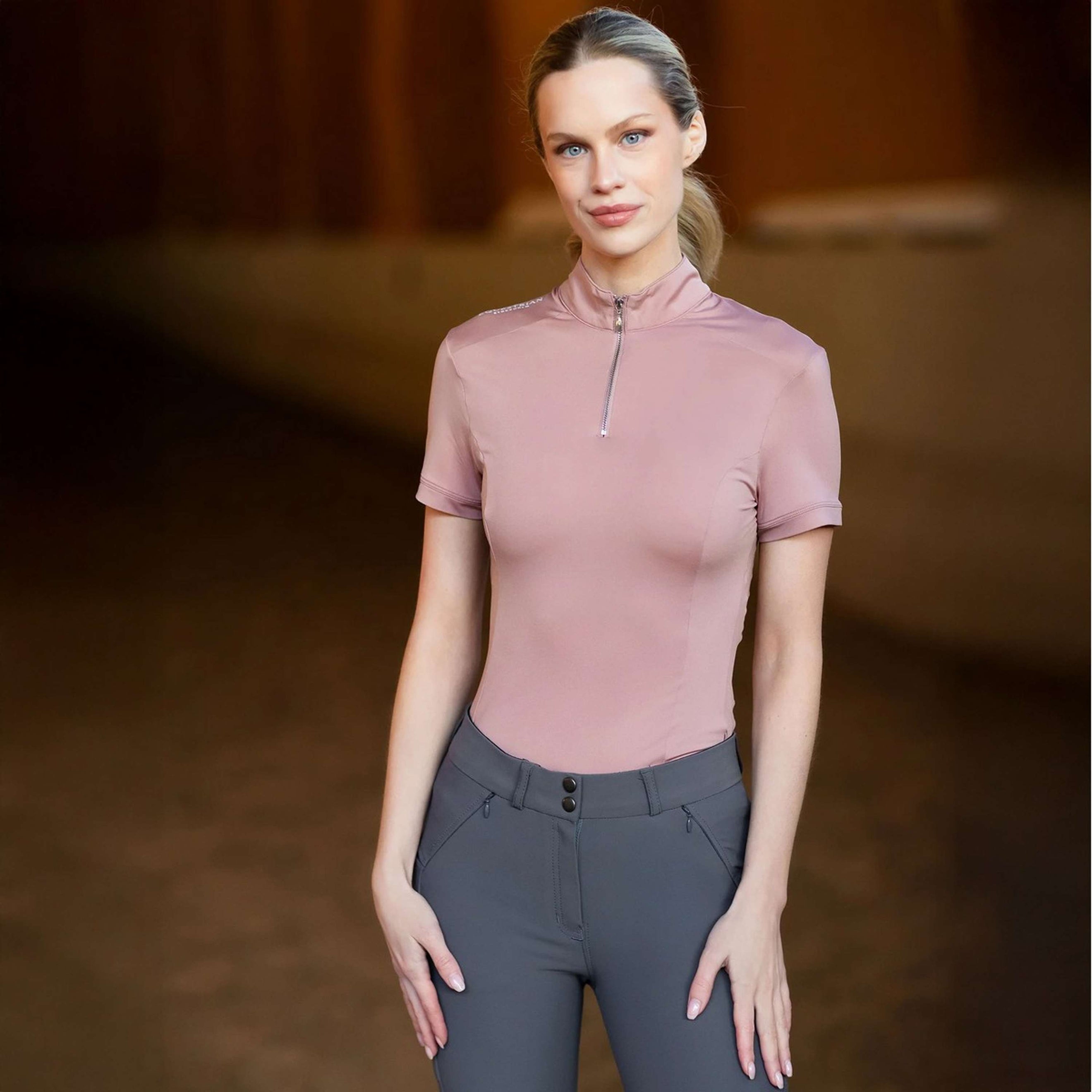 Equestrian Stockholm Chemise UV Protection Rose Equestrian Stockholm Chemise UV Protection Rose