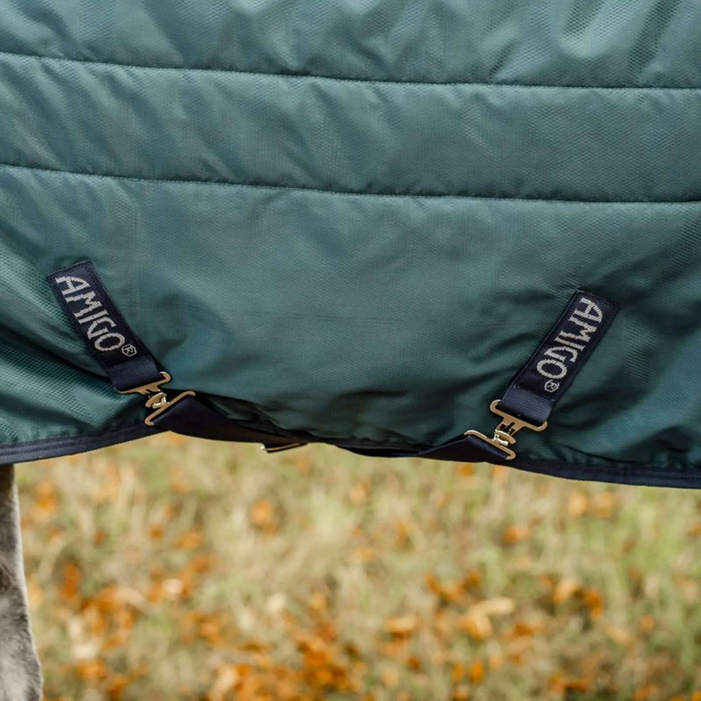 Amigo Ripstop Insulator Stable 200g Dynasty Green/Navy/Silver