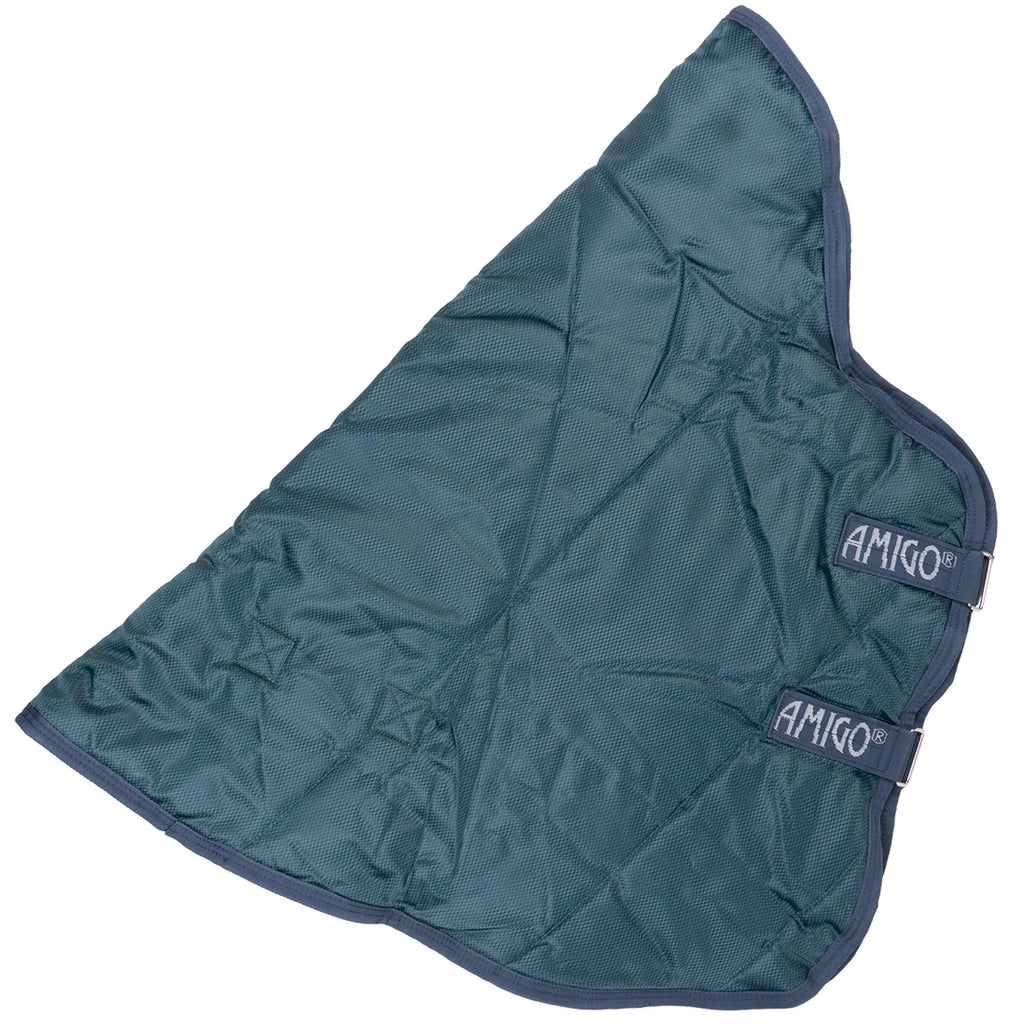 Amigo Couvre-Cou Ripstip Insulator Stable 100g Dynasty Green/Navy/Silver