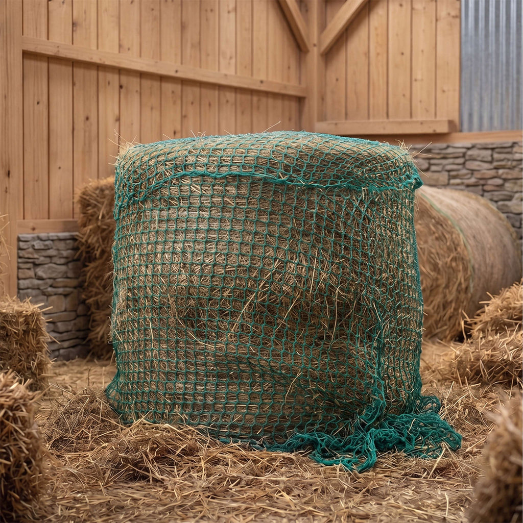 Agradi Horse Filet à Foin pour balles rondes maille 4,5x4,5cm Vert