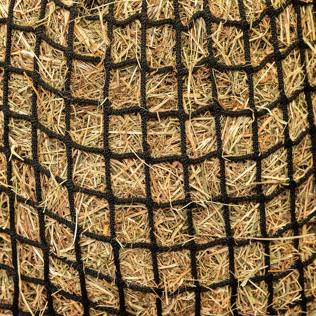 Agradi Horse Filet à Foin Heavy Duty Maille 4,5 x 4,5 cm Noir