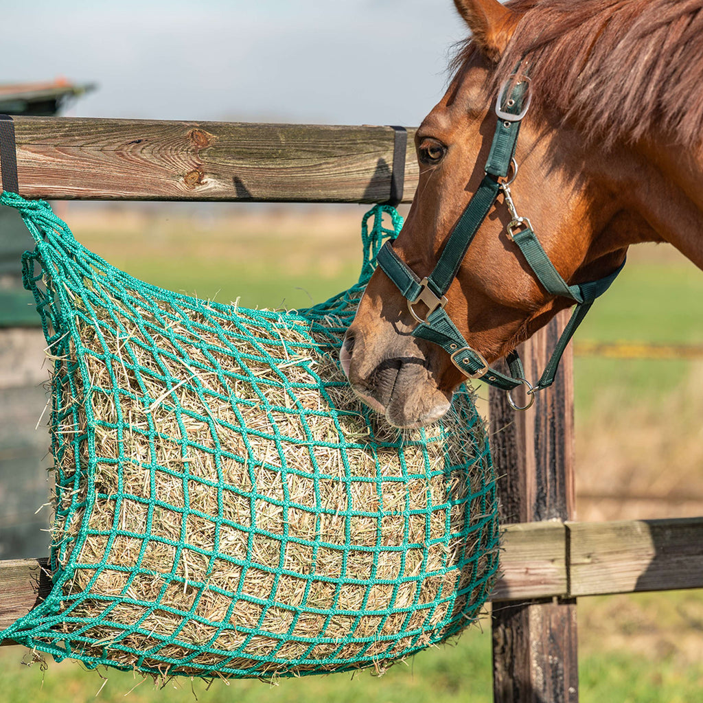 Agradi Horse Filet à Foin Flexi Strong Maille 4,5 x 4,5 cm Vert