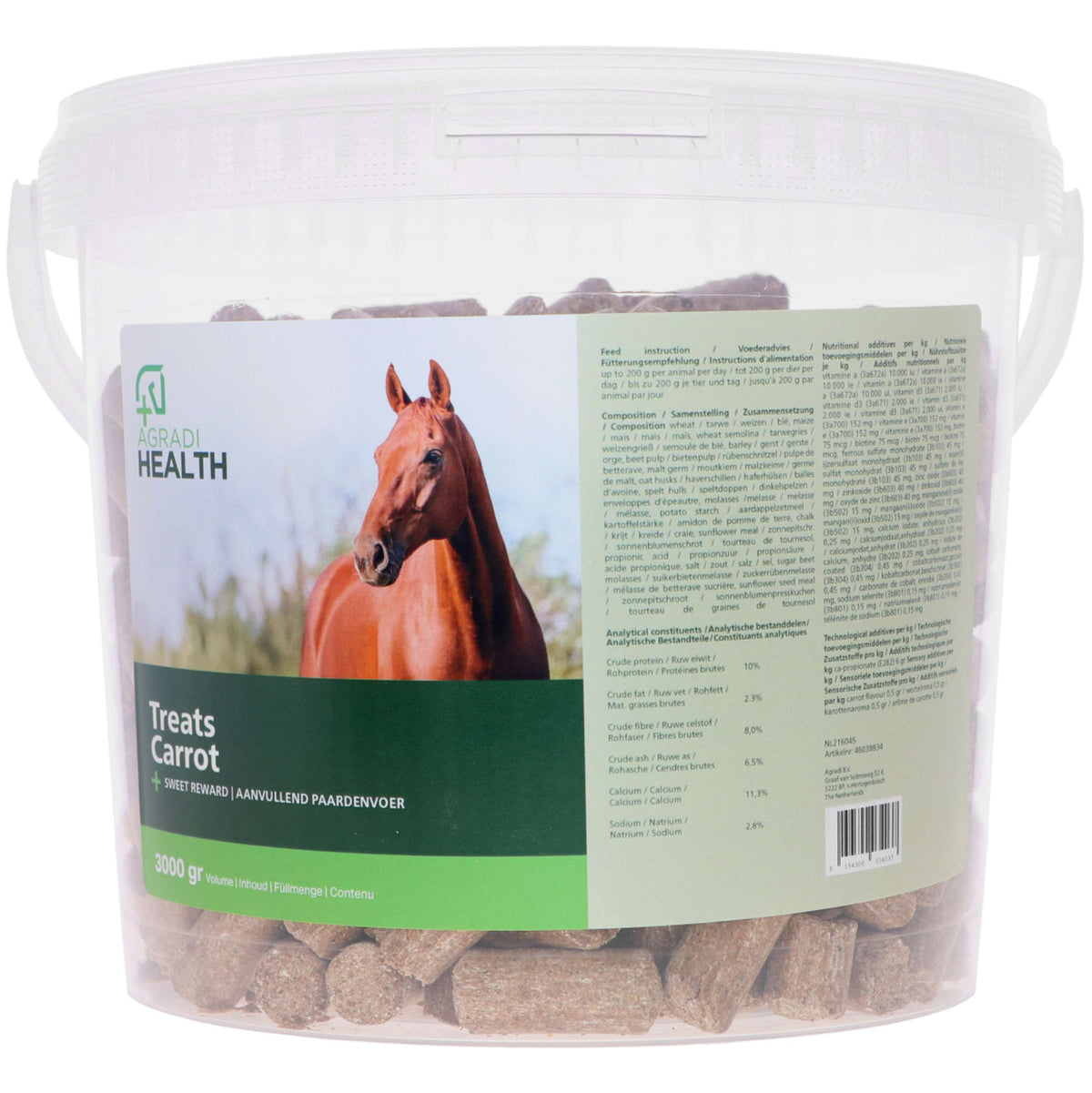 Agradi Health Croquette de Récompense Carotte