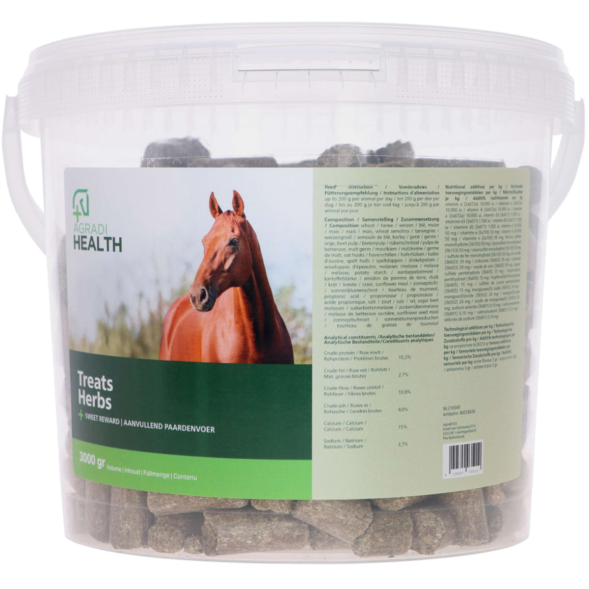 Agradi Health Croquette de Récompense Herbes